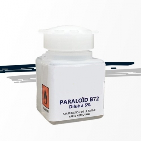 Flacon de Paraloïd B72 pour objet d'art  - 1