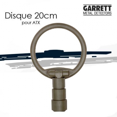 Disque 20 cm pour GARRETT ATX