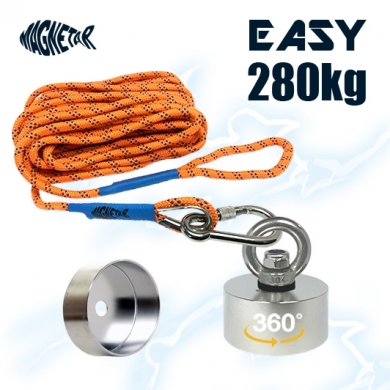 Pack aimant Magnetar 150kg - Lancez-vous à la pèche à l'aimant.