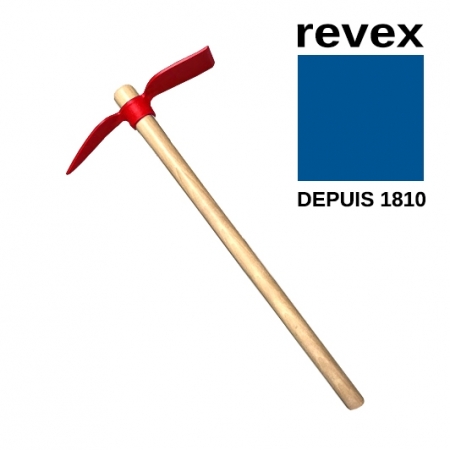 Piochon Revex avec manche en bois