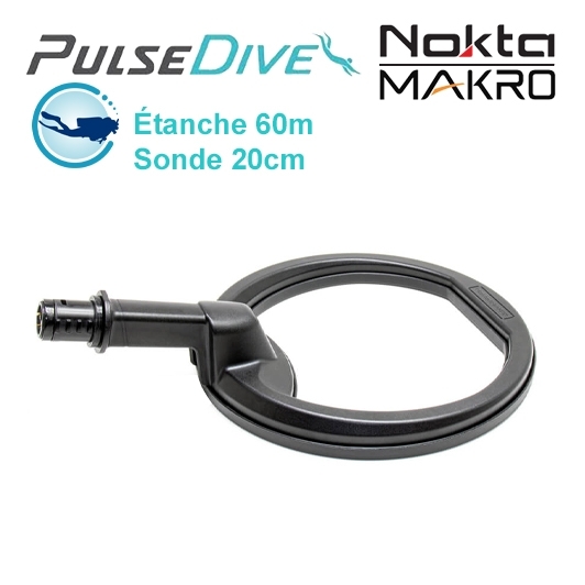 Nouvelle sonde de 20 cm pour Pulse Dive Nokta Makro