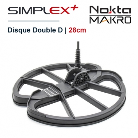 Disque de détection de 28 cm pour détecteur Simplex Nokta Makro