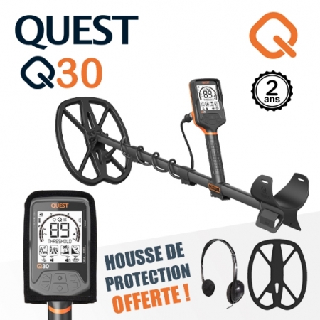 Détecteur de métaux Quest Q30 nouvelle génération