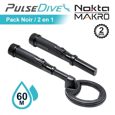 Pulse Dive Nokta Makro noir pour la plage