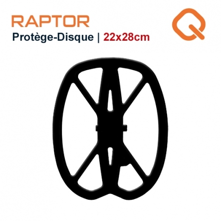 Protège-disque Raptor pour détecteur de métaux Quest Q30 et Q60