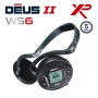 Casque sans fil WS6 pour détecteur de métaux XP Deus 2 FMF
