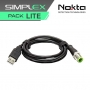 Rechargez la batterie du détecteur de métaux Simplex Nokta Lite à l'aide de ce câble