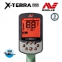 Minelab X-Terra Pro avec écran intuitif. Appareil de détection performant et facile à utiliser.