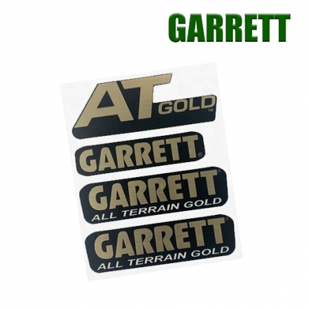 Étiquettes autocollantes pour detecteur de metaux Garrett AT Gold
