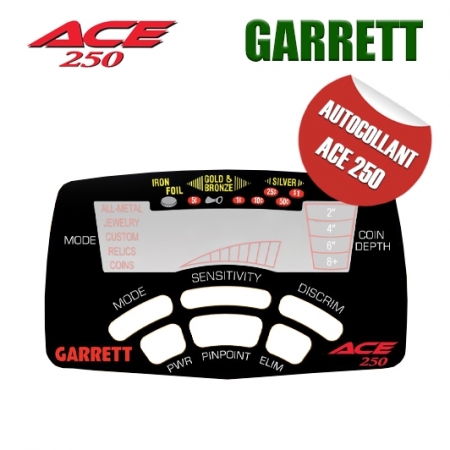 Autocollant écran Garrett ACE 250 Garrett - 1