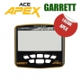 Façade avant pour detecteur de metaux Garrett Apex