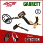 Partez en prospection avec le detecteur de metaux Garrett Ace 150, ainsi qu'une pelle-pioche pour creuser