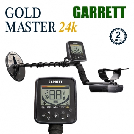 Le Garrett GoldMaster 24K : un détecteur d'or doublement efficace