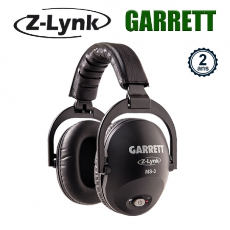 Casque Audio Mastersound MS-3 sans fil pour detecteur de metaux Garrett