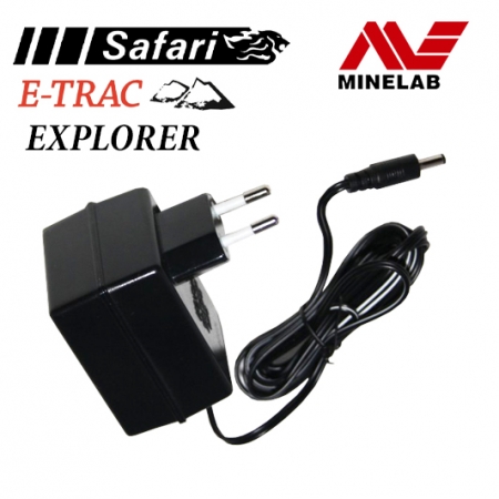 Chargeur pour detecteur de metaux Safari Minelab, ainsi que le Etrac et Explorer