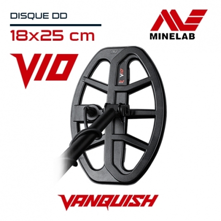 Disque V10 pour detecteur de metaux Minelab Vanquish