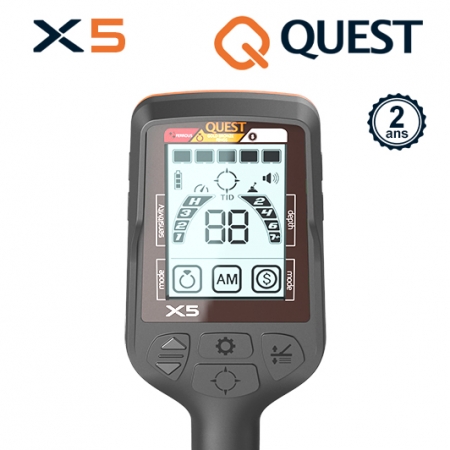 Le Quest X5, le détecteur le plus complet à prix bas