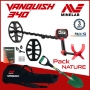 Vanquish 340 comprenant le sac de transport est le detecteur de metaux qu'il vous faut absolument.