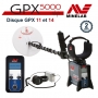 Detecteur GPX 5000 Minelab avec 2 diques