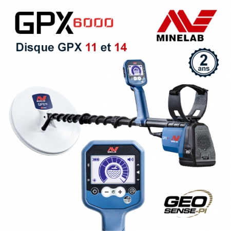 Detecteur d'or Minelab GPX 6000
