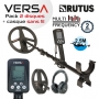Rutus Versa équipé d'un grand disque rond de 28 cm de large et d'un confortable casque sans fil