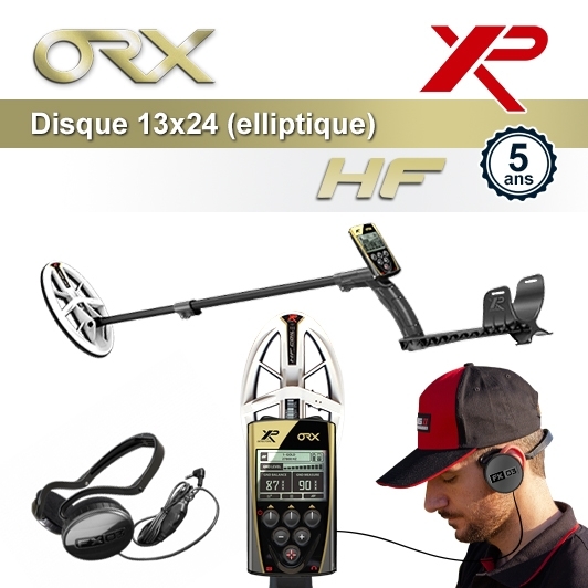 Bobine De Détection XP Deus 1 / ORX – HF Elliptique (HF ELL), Neuve (France)