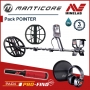 Detecteur Minelab Mantoicore avec Pointer offert