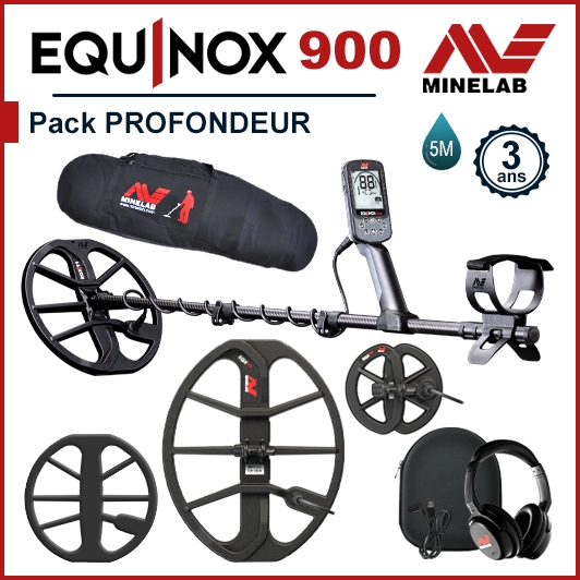 Equinox 900 Minelab : gagnez en profondeur de recherche