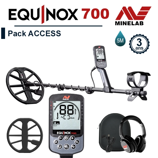 L'Equinox 700, le nouveau matériel de détection de Minelab