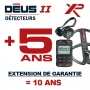 5 ans de garantie supplémentaire pour les détecteurs XP FMF