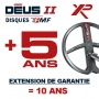 5 ans de garantie supplémentaire pour les disques XP FMF
