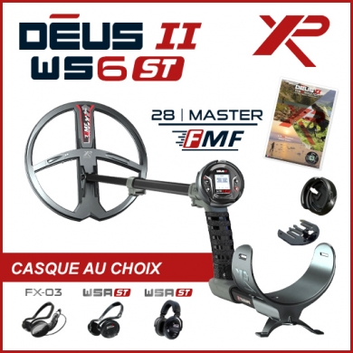 Deus 2 Master avec casque sans fil WS6 et grand disque 28 cm FMF