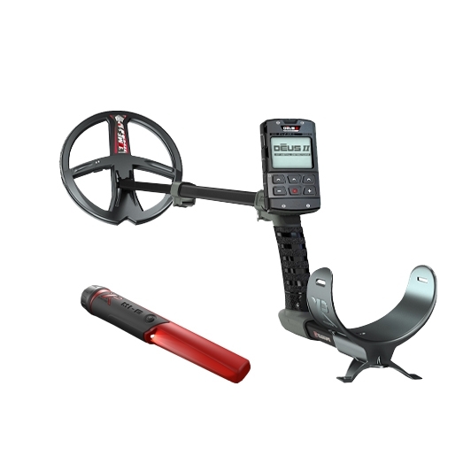 Detecteur de metaux XP Deus 2 RC avec disque de 22 cm et Pointer MI-6