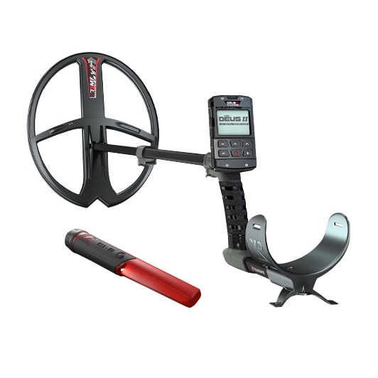 Detecteur de metaux XP Deus 2 RC avec puissant disque de 28x34 cm et Pointer MI-6