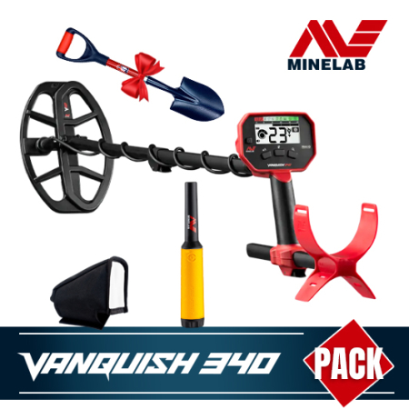 Détecteur Vanquish 340 avec le Minelab Profind 15