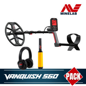 Partez détecter à la plage avec le détecteur Minelab Vanquish 540