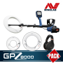 Minelab GPZ 8000 et Pack 3 disques