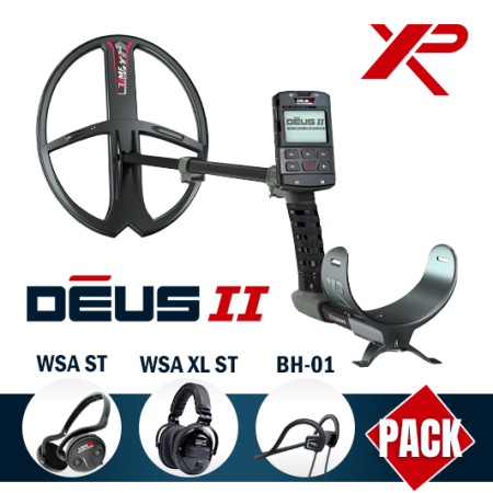 Detecteur de metaux XP Deus 2 RC avec puissant disque 28x34 cm et technologie FMF