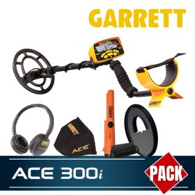 Détecteur de métaux Garrett Ace 300i avec pro-pointer AT