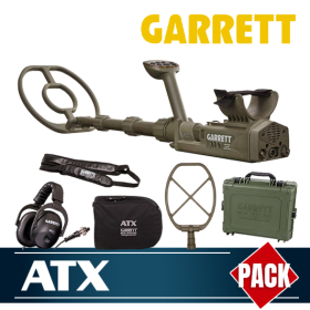 Detecteur de metaux Garrett Atx et Pack Deepseeker pour la recherche d'or