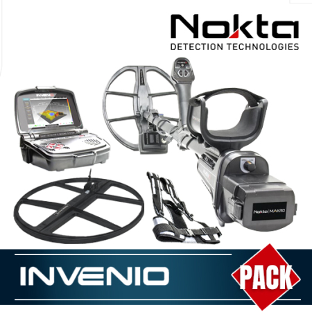 Invenio Nokta Pack Pro et grand disque pour une détection à grande profondeur