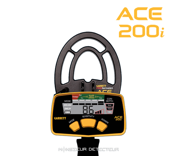 Détecteur Garrett Ace 200i - Loisirs Détections