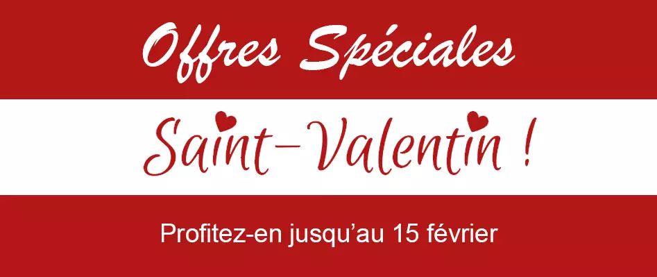Offres spéciales Saint Valentin chez Mr Detecteur
