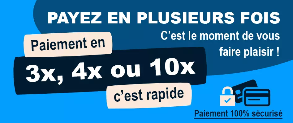 Paiement en plusieurs fois par carte bancaire chez Mr Detecteur
