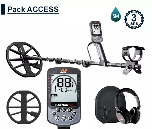Minelab Equinox 700 avec casque sans fil ML85