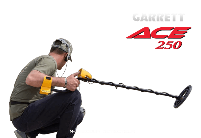 Detecteur de metaux Garrett Ace 250 avec le pack standard