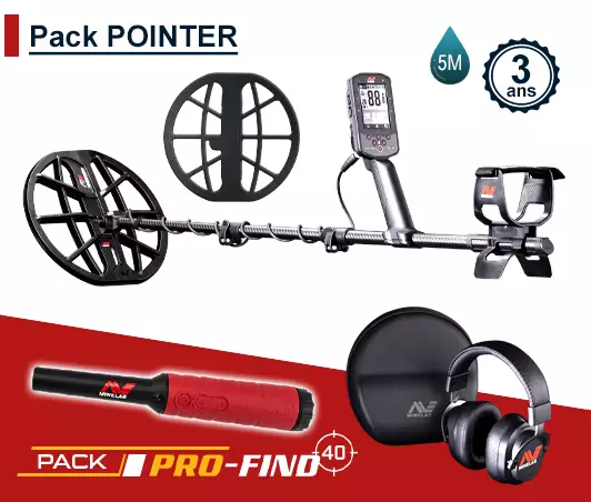 Minelab Manticore avec casque ML100 et Pro-Find 40
