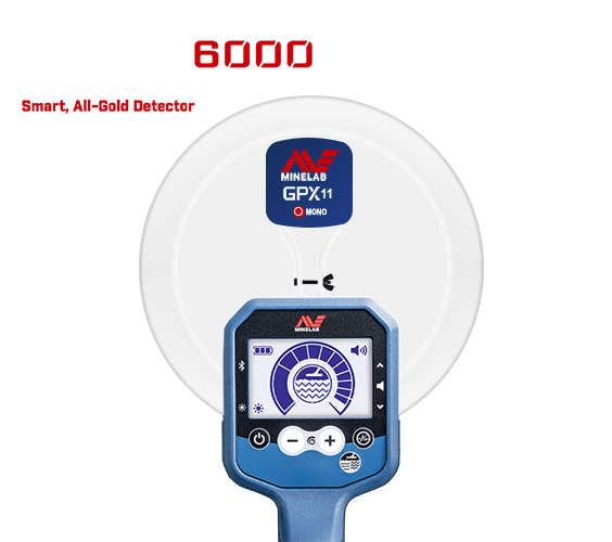 Detecteur d'or Minelab GPX 6000