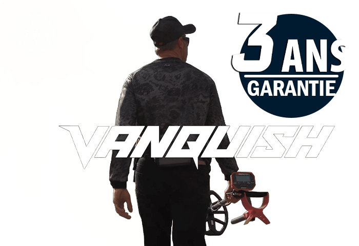 Détecter en profondeur avec la tête de détection V12 du Minelab Vanquish 540