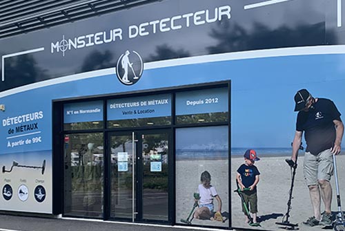 Magasin de detecteur de metaux, chez Mr Detection à Caen